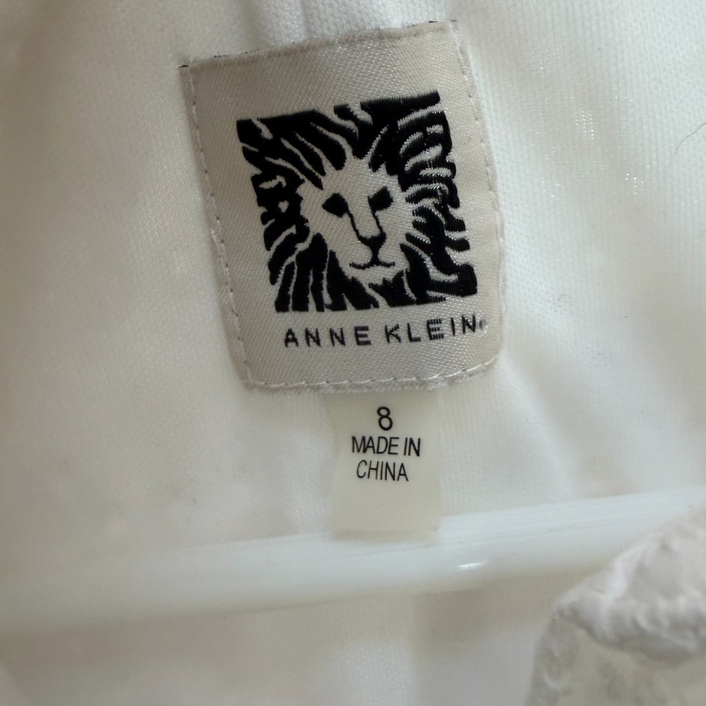 Anne Klein Cream Sleeveless Midi Dress - Picture 2 of 3